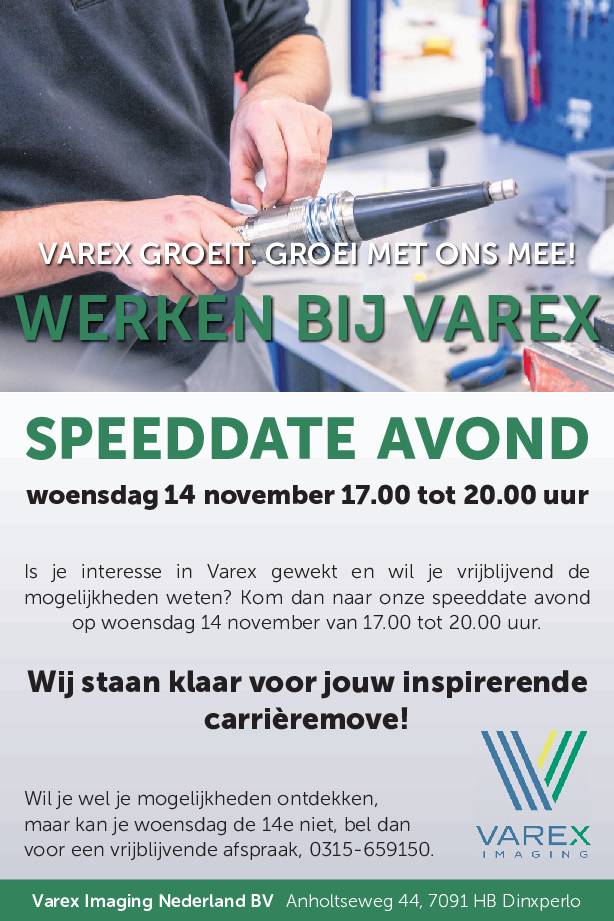 speeddate avond anholtseweg varex dinxperlo vacatures