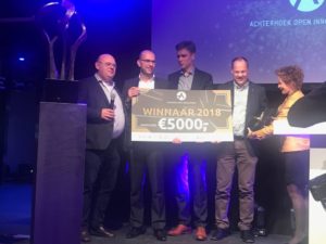 Uitreiking Achterhoek Open Innovatieprijs Claymount