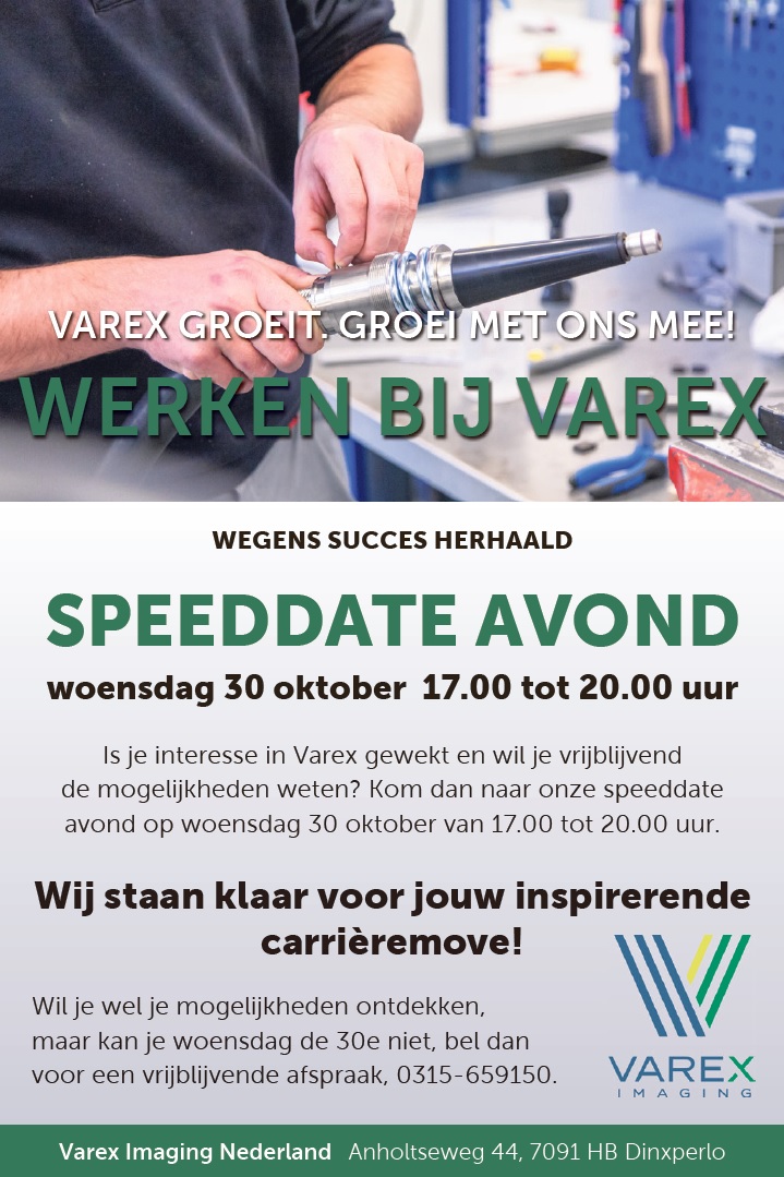 speeddate vacatures dinxperlo werken bij varex